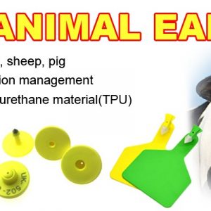 860~960 MHz Cattle Identification RFID Ear Tags