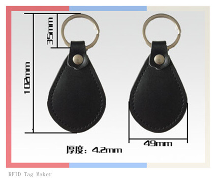 Leather RFID Keyfob
