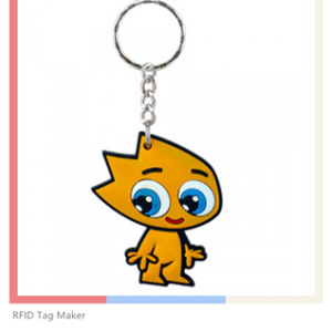 Silicone RFID Keychain