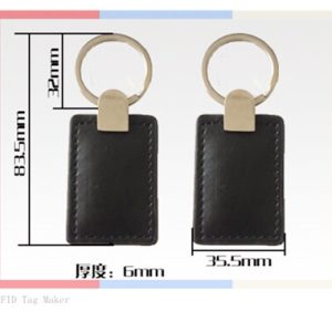 Real Leather RFID Keyfob Manufacturer