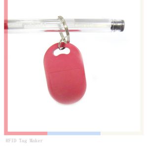 RFID Keyfob MIFARE Plus EV1 4K Red