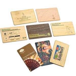 Customized basswood Business Cards