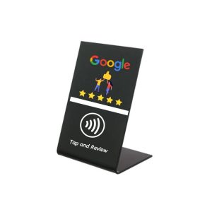 Custom Acrylic Google Review Business Stand Cards