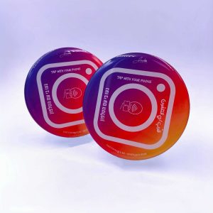 Custom Printed NFC Bubble 3D Stickers