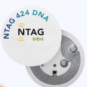NTAG424 DNA TT NFC stickers
