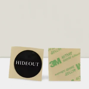 Black Logo Type 2 NTAG213 Sticker 35mmx35mm manufacturer