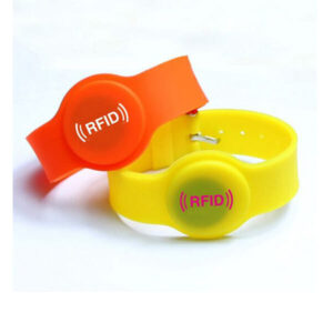 factory silicone wristband 13.56mhz rfid chip access control