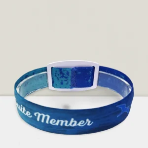 Custom ISO 13.56MHz Mifare Ultralight EV1 RFID Polyester Wristbands Manufacturer